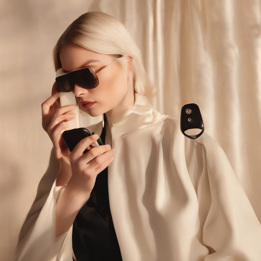 Vision test on a phone